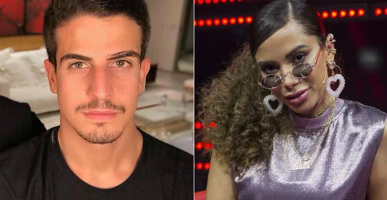 Enzo Celulari e Anitta - Reprodução Instagram/Artur Meninea - Globo