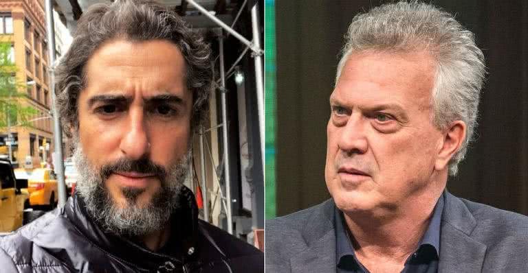 Marcos Mion e Pedro Bial - Reprodução/Instagram e Globo/Fábio Rocha