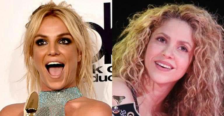 Britney Spears e Shakira - Getty Images / Reprodução - Instagram