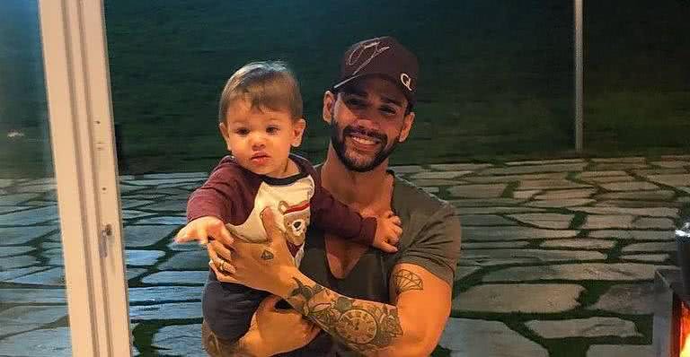 Gusttavo Lima e Gabriel - Reprodução/ Instagram