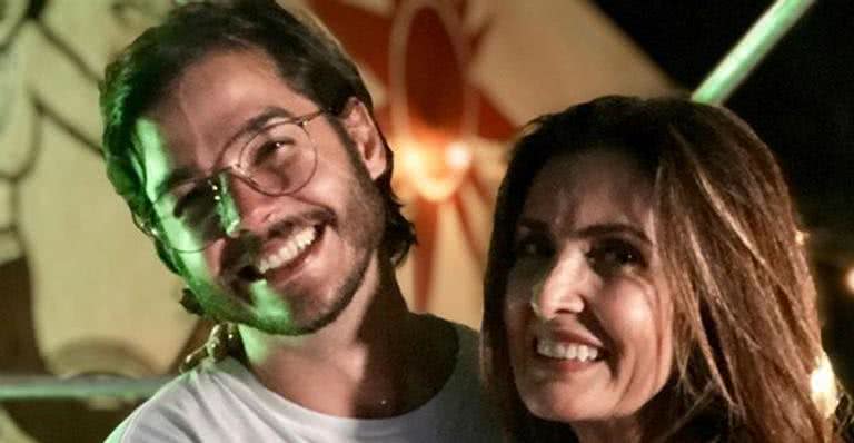 Fátima Bernardes posa com Túlio Gadelha - Reprodução/Instagram