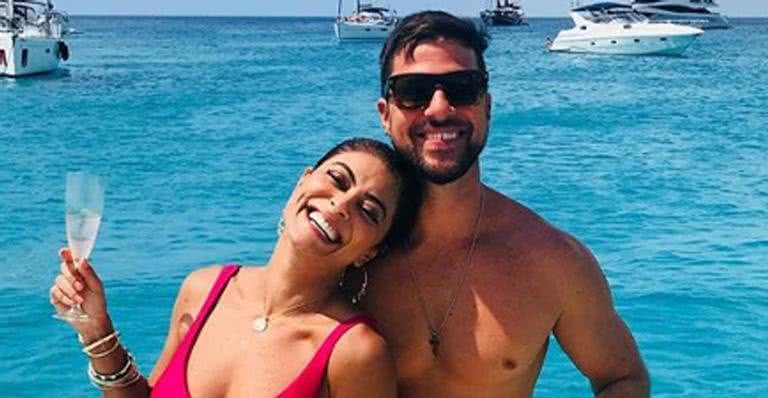 Juliana Paes exibe corpo escultural ao celebrar aniversário do marido, Dudu Baptista - Reprodução/Instagram