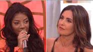 Ludmilla e Fátima Bernardes - Reprodução/ TV Globo