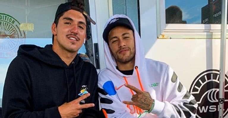 Neymar Jr. e Gabriel Medina - Reprodução/Instagram