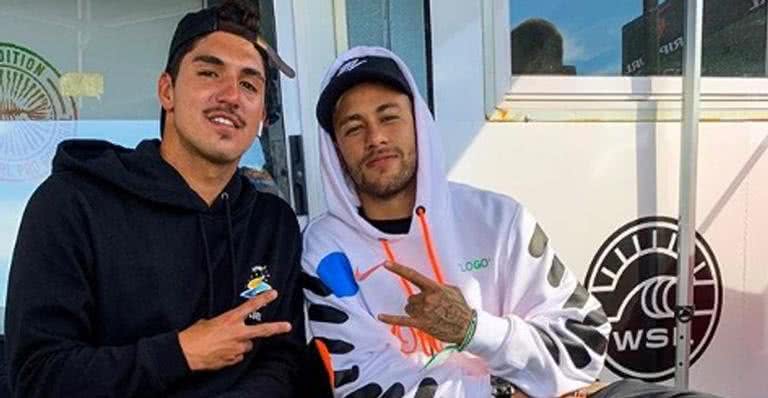 Gabriel Medina e Neymar Jr. - Instagram/Reprodução