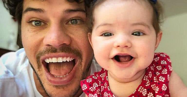 José Loreto e a filha, Bella - Reprodução Instagram