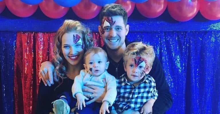 Michael Bublé e família - Reprodução / Instagram