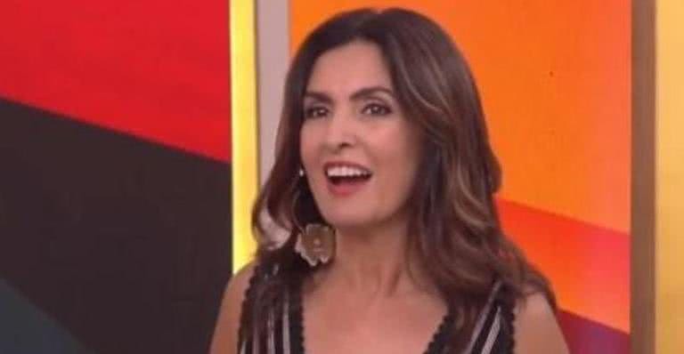 Fátima Bernardes - Reprodução/ TV Globo