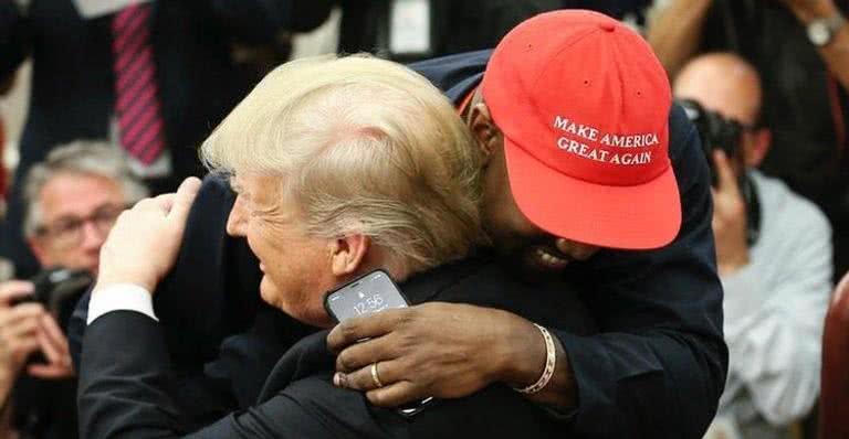 Kanye e Trump - Reprodução / Instagram