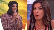 Pabllo Vittar e Fátima Bernardes - Reprodução/ Globo