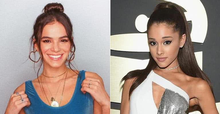 Bruna Marquezine e Ariana Grande - Reprodução/Instagram/Getty Images