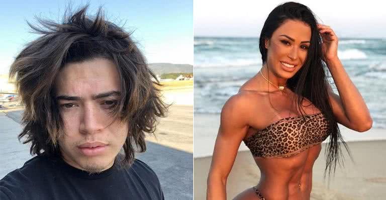 Whindersson exibe barriga sarada e é elogiado por Gracyanne - Reprodução/Instagram