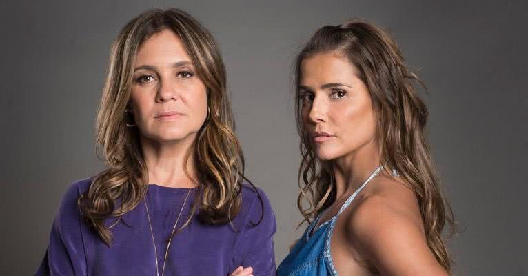 Adriana Esteves e Deborah Secco - Divulgação/ TV Globo