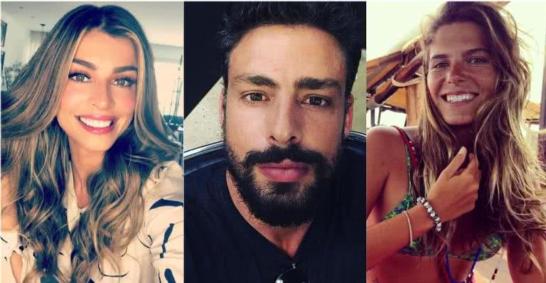 Cauã Reymond, Grazi Massafera, Mariana Goldfarb - Reprodução/Instagram