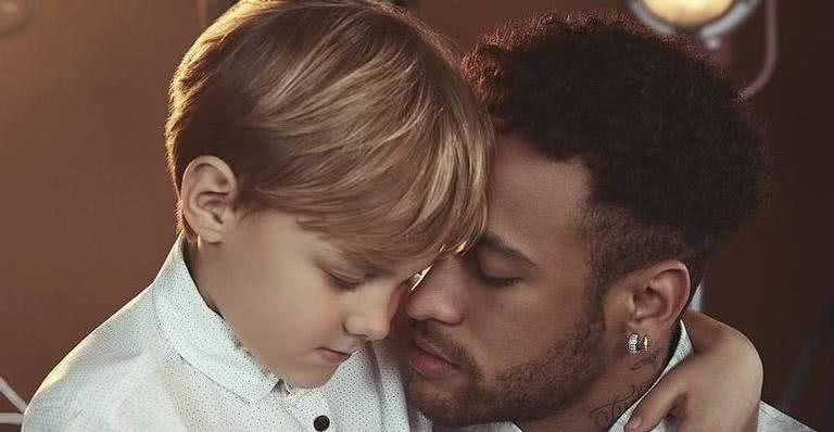 Neymar Jr. e Davi Lucca - Reprodução/ Instagram