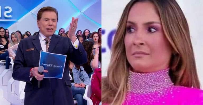 Silvio Santos, Claudia Leitte - Reprodução SBT