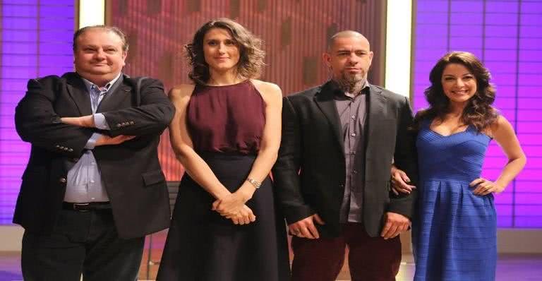 Jurados do Masterchef e Ana Paula Padrão - (Foto: Divulgação/ Band)