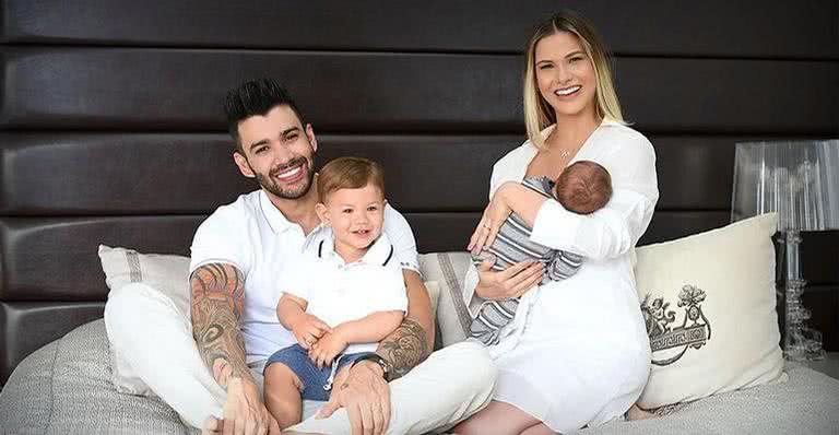 Gusttavo Lima e família - Repordução/Instagram