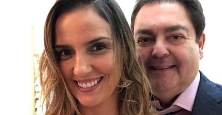 Fausto Silva e Luciana Cardoso - Instagram/Reprodução