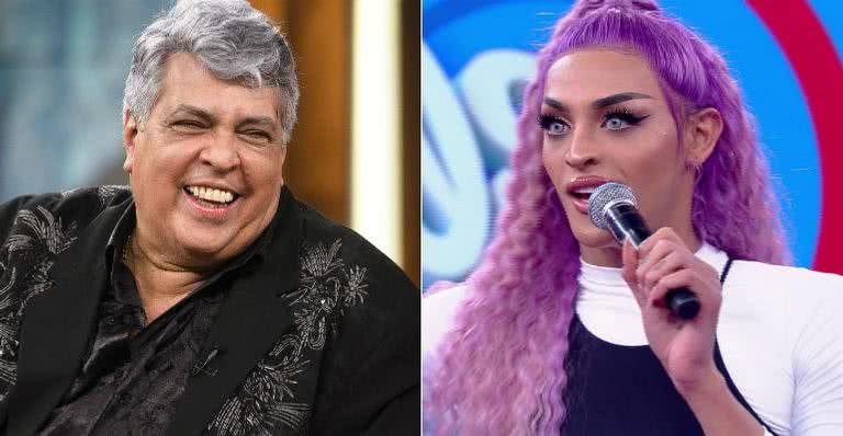 Sidney Magal e Pabllo Vittar - Globo/Ramón Vasconcelos e Divulgação