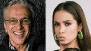 Caetano Veloso e Anitta - Instagram / Reprodução