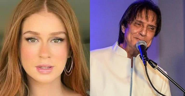 Marina Ruy Barbosa e Roberto Carlos - Reprodução / Instagram