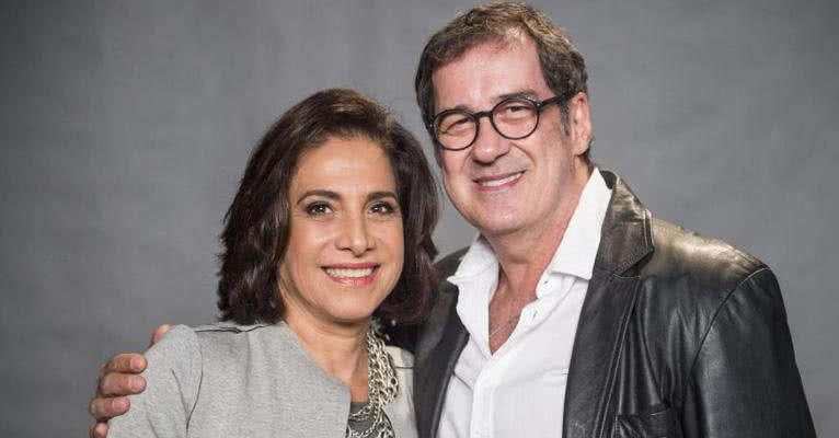 Totia Meirelles e João Camargo se reencontram - Divulgação/TV Globo