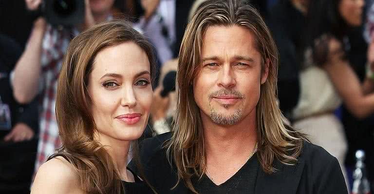 Angelina Joie e Brad Pitt - (Foto: Reprodução)