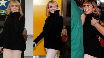 Maisie Williams chega ao Brasil - Marcello Sá Barreto/Brazil News