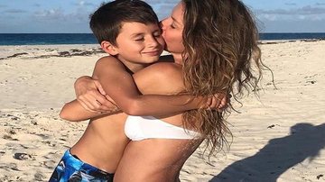 Gisele Bündchen e filho - (Foto: Reprodução/ Instagram)