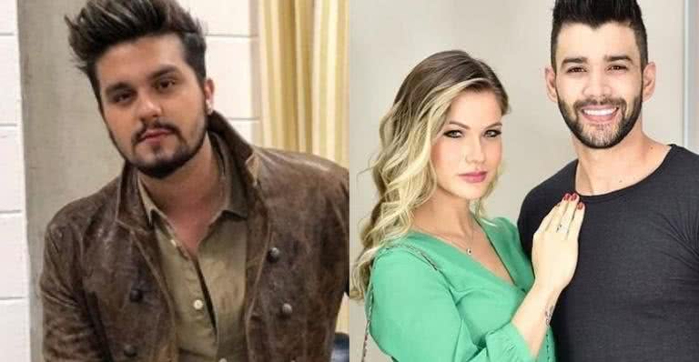 Luan Santana, Andressa Suita e Gusttavo Lima - Instagram/Reprodução