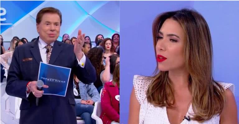 Patricia Abravanel, Silvio Santos - Reprodução/ SBT