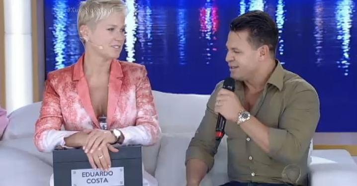 Xuxa e Eduardo Costa - Reprodução