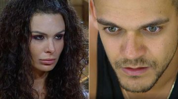 Fernanda Lacerda e Caique Aguiar - Reprodução Record TV