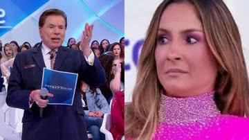 Silvio Santos e Claudia Leitte - Reprodução SBT