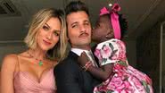 Bruno Gagliasso, Giovanna Ewbank e Titi - Reprodução/Instagram