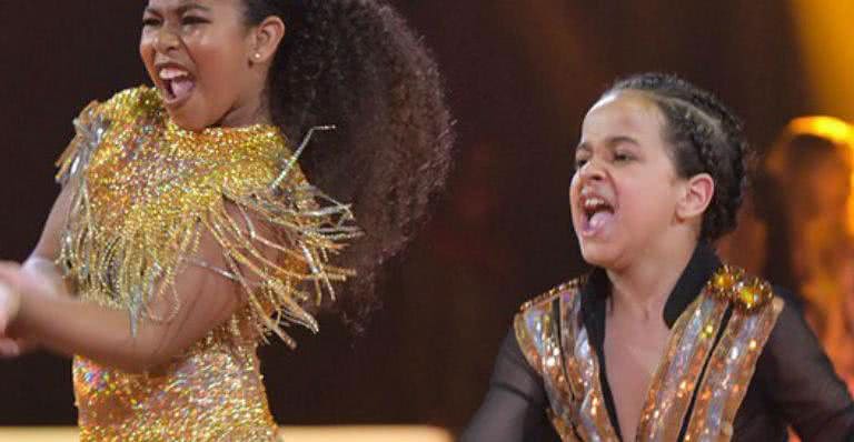 Leonardo Oliveira e Yasmin vencem 'Dancing Brasil Junior' - Reprodução Record TV