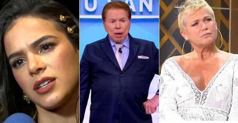 Bruna Marquezine, Silvio Santos e Xuxa Meneghel - Reprodução