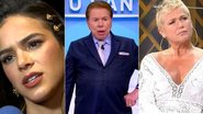 Bruna Marquezine, Silvio Santos e Xuxa Meneghel - Reprodução