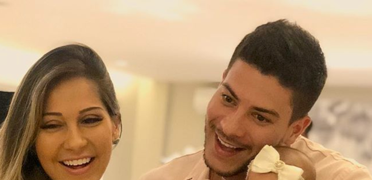 Mayra Cardi e Arthur Aguiar - reprodução/instagram