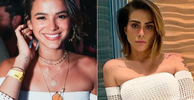 Bruna Marquezine e Cleo elegem o mesmo vestido - Reprodução Instagram/Noronha