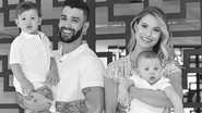 Gusttavo Lima e Andresa Suita com os filhos - Reprodução Instagram