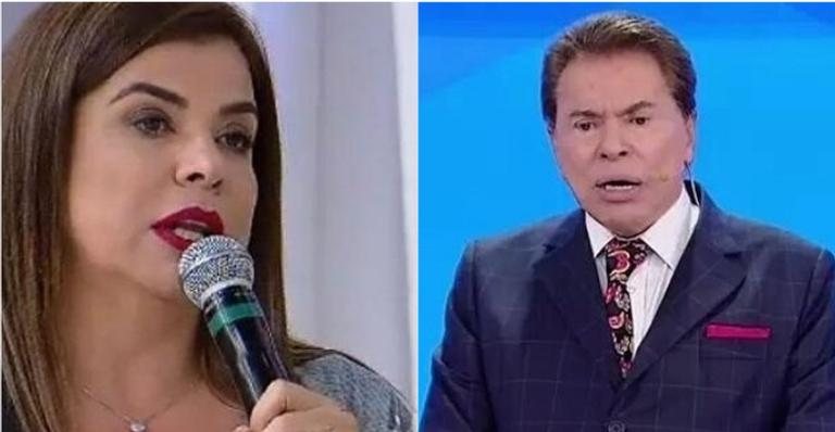 Mara Maravilha, Silvio Santos - Reprodução/ SBT