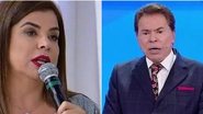 Mara Maravilha, Silvio Santos - Reprodução/ SBT