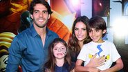 Kaká, Carol Celico, Luca e Isabella - reprodução