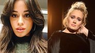 Camila Cabello e Adele - Instagram / Reprodução e Getty Images