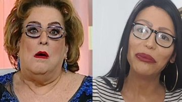 Famosa soltou o verbo contra alguns comentários feitos pela apresentadora do "Fofocalizando" - Reprodução SBT e Rede TV!