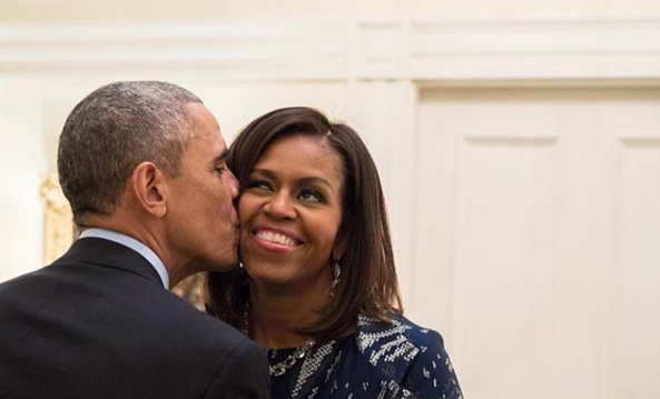 Barack Obama e Michelle - Reprodução / Instagram