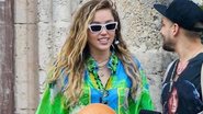 Foto de Miley Cyrus que gerou rumores de gravidez - Twitter/Reprodução