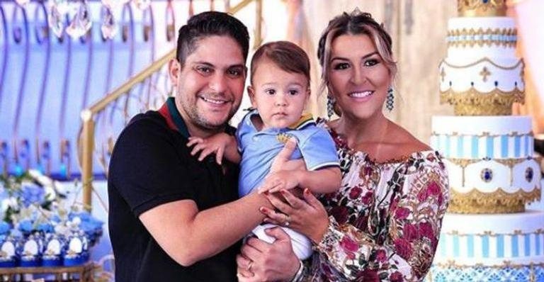 Jorge, Ina e Davi - Instagram/Reprodução